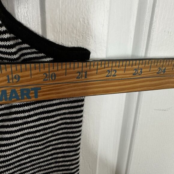 Lauren Ralph Lauren Linen Jeans Company Ruffle Top Women's Striped XL Knit - Picture 5 of 6